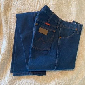 Wrangler vintage 14MWZG 5x36 high rise, Slim fit cowboy cut original jeans